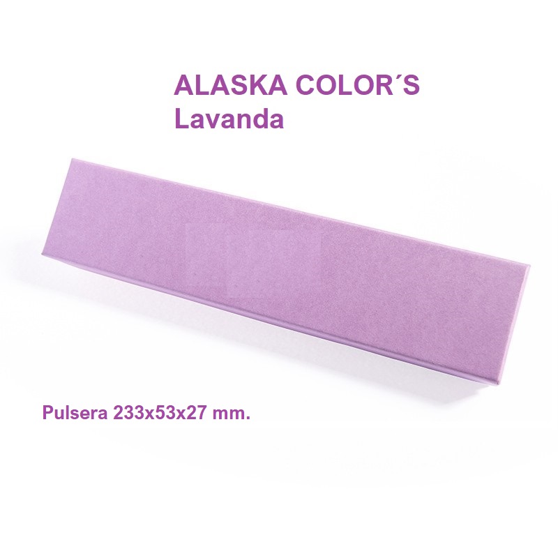 Alaska Color's LAVENDER bracelet 233x53x27 mm.